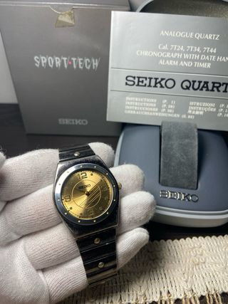 Seiko Sport Tech Quartz Reloj Vintage