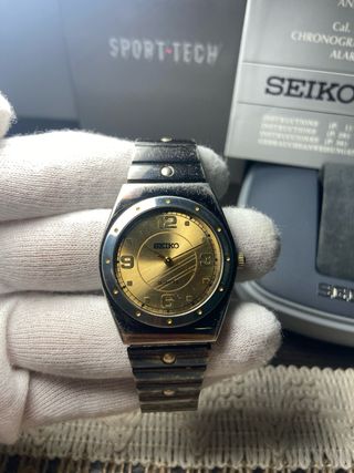 Seiko Sport Tech Quartz Reloj Vintage