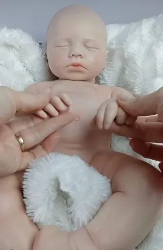 Muñeco silicona realista 50cm