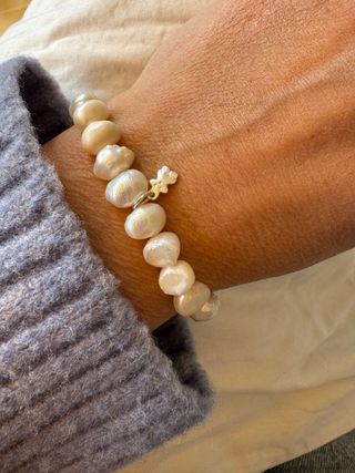 Pulsera Tous Perlas Elástica