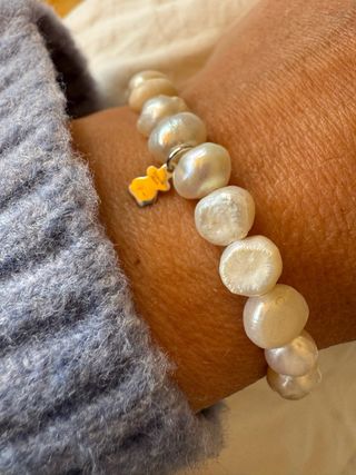 Pulsera Tous Perlas Elástica