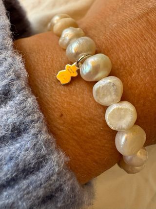 Pulsera Tous Perlas Elástica