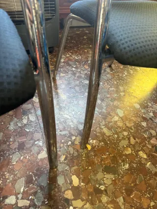 2 Sillas inox de Oficina/Reuniones...