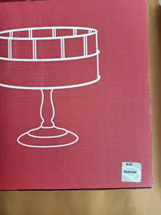 Juguete óptico: Zootropo nuevo con caja