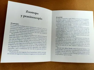 Juguete óptico: Zootropo nuevo con caja