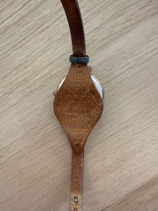 Reloj Fossil Mujer Dorado y Gris verdoso