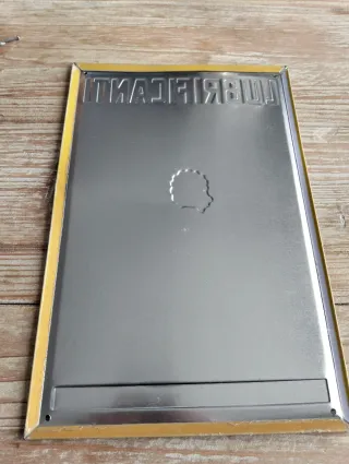 Targa pubblicitaria Shell Lubrificanti