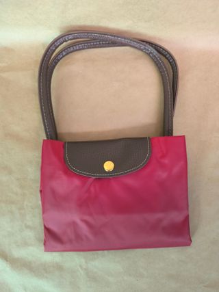 Bolsa shopper plegable – Color rojo (nueva)
