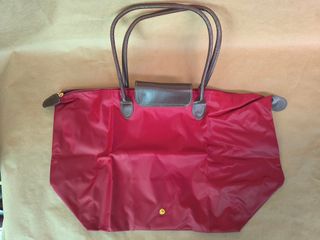 Bolsa shopper plegable – Color rojo (nueva)