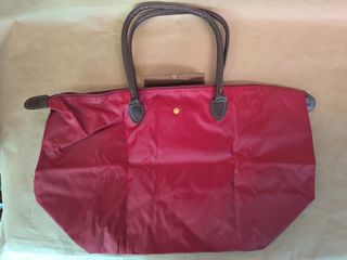 Bolsa shopper plegable – Color rojo (nueva)