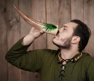 Vaso Vikingo Decorado