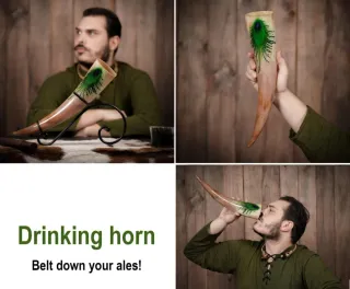 Vaso Vikingo Decorado