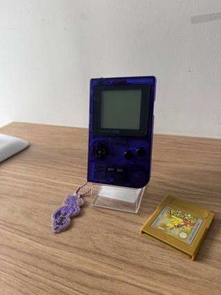 Game Boy Pocket Morado translucida