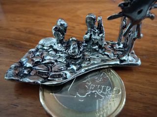 Presepe Sacra Famiglia Argento Miniatura