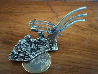 Presepe Sacra Famiglia Argento Miniatura