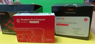 Placa Raspberry Pi 4 Modelo B.