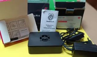 Placa Raspberry Pi 4 Modelo B.