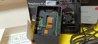 Placa Raspberry Pi 4 Modelo B.