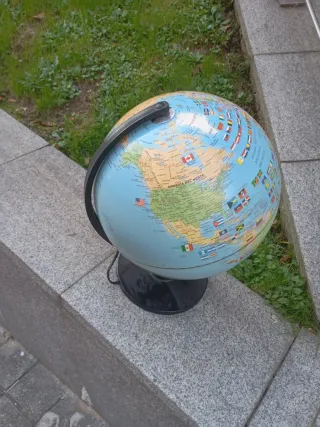 Globo terráqueo decorativo