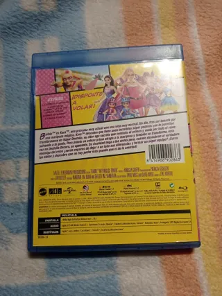Blu-ray Barbie y Campanilla: Súper Princesa