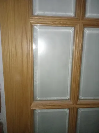 Puerta abatible pino