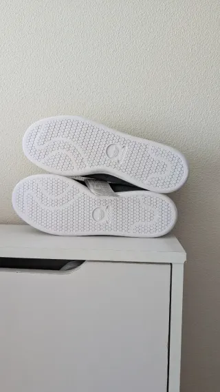 Zapatillas Adidas Stan Smith Gris Talla 43.5