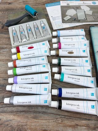 Letterpress Kit - We R Memory Keepers Super Bundle