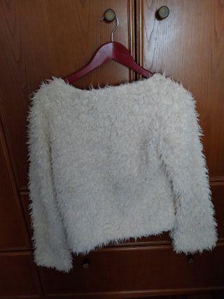 Casaco de plumas brancas, S/M, Red Queen