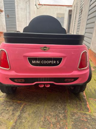 Coche eléctrico infantil Mini Rosa