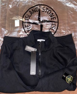 Sudadera Stone Island Negra