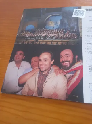 Vinilo Carreras Domingo Pavarotti In Concert