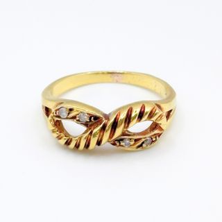 Anillo Oro 18K Infinito, 3.22gr, T-9