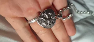 Collar Corazón Azul Estilo Titanic