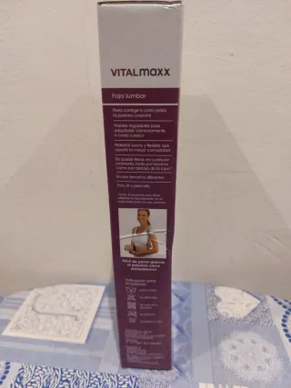 Faja Lumbar VITALmaxx Talla L/XL Beige