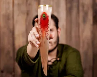 Vaso vikingo decorado