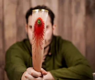 Vaso vikingo decorado