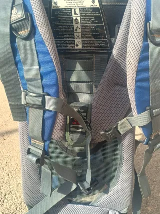 Silla portabebés para senderismo