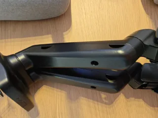 Soporte Doble Brazo Monitor Negro