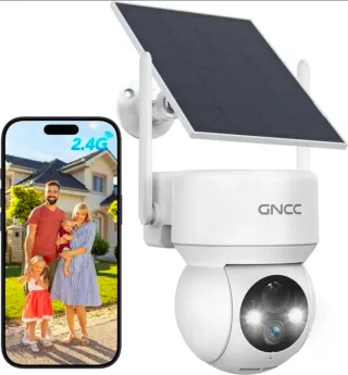Cámara Vigilancia GNCC Solar Batería
