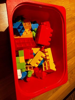 Bloques de construcción de plástico