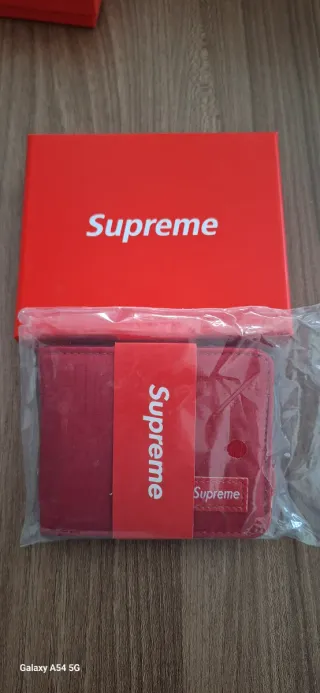 Portafoglio Supreme Rosso