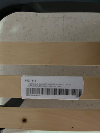 Somier en perfecto estado.