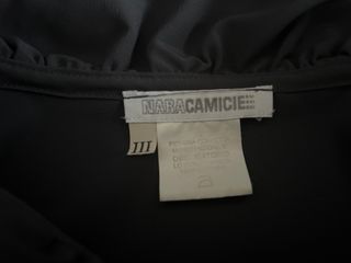 Blusa fiesta volantes gris