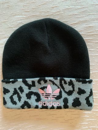 Berretto Adidas Invernale Tg S/M Nero e Rosa