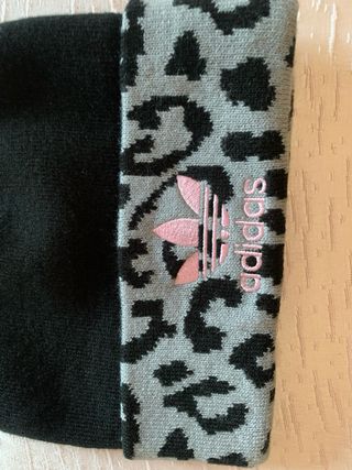 Berretto Adidas Invernale Tg S/M Nero e Rosa