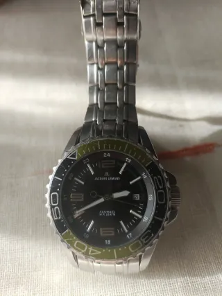 Reloj Automático Jacques Lemans Acero Verde