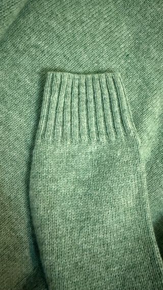 Jersey lana hombre verde