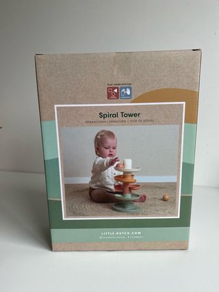 Torre espiral Little Dutch con bolas