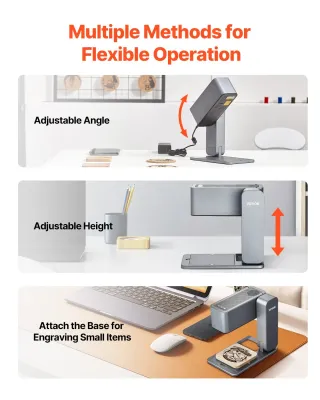 Incisore Laser Portatile 600 mm/s ad Alta Velocità