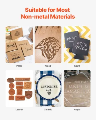 Incisore Laser Portatile 600 mm/s ad Alta Velocità